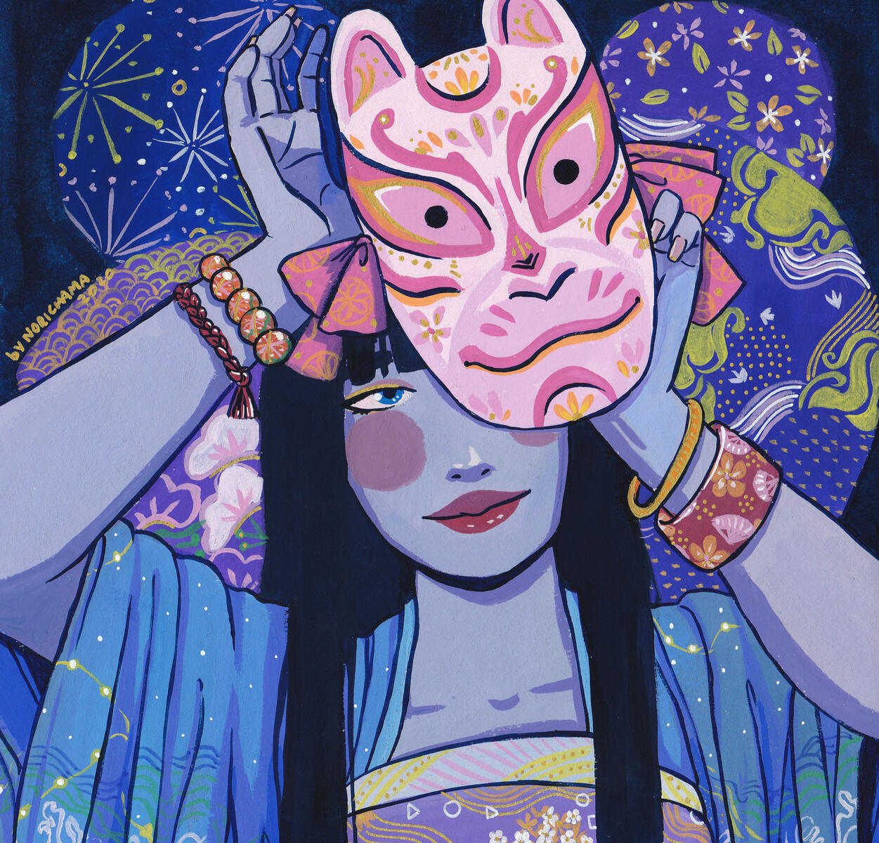 Ilustracion Gouache