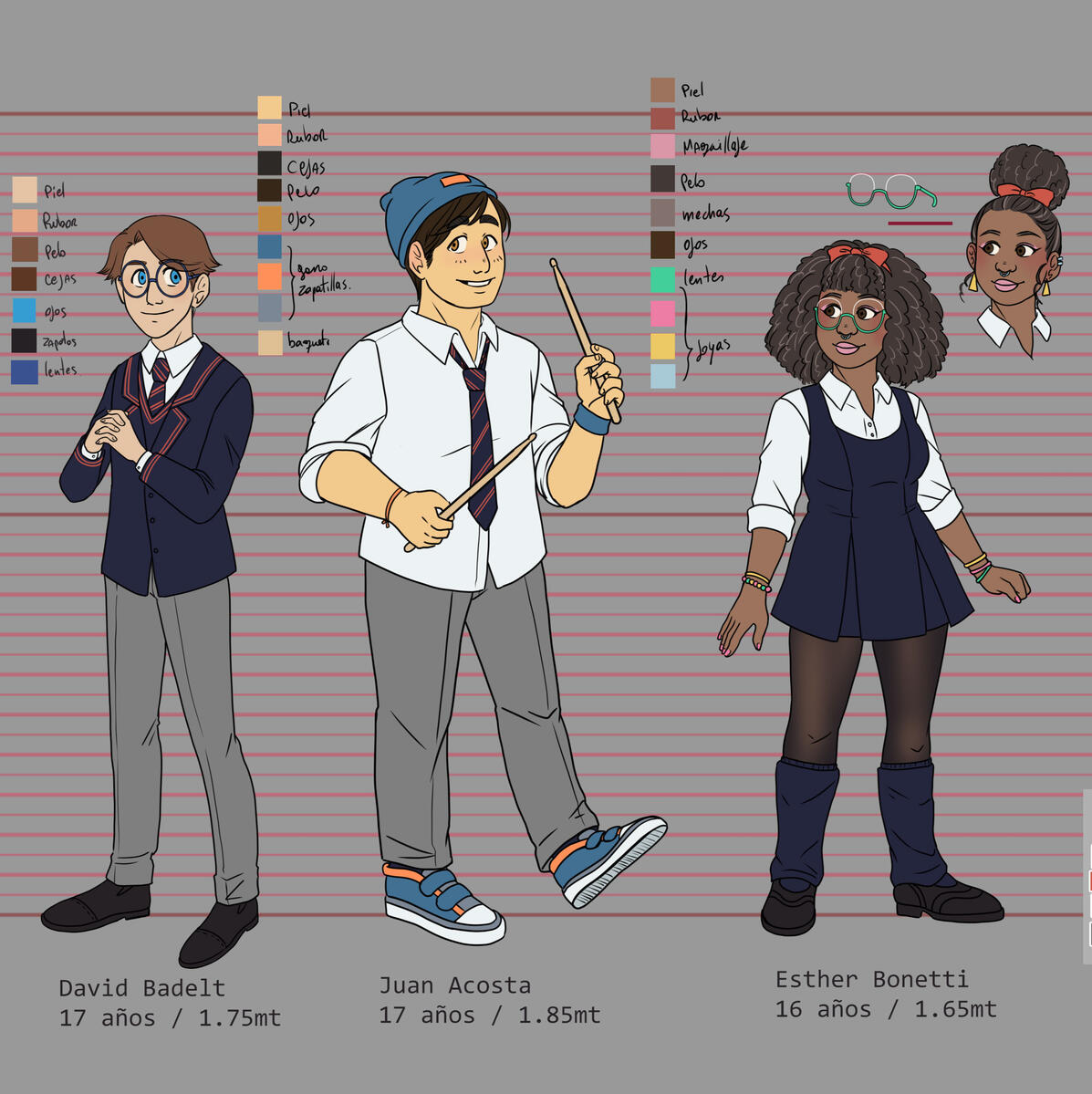 Diseño de personajes BMB